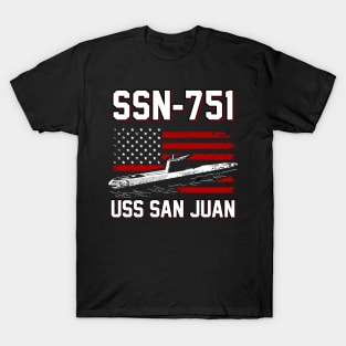 SSN-751 USS San Juan T-Shirt T-Shirt
